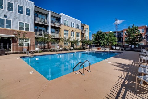 Swimming Pool With Relaxing Sundecks at Heritage at Oakley Square, Cincinnati, OH, 45209